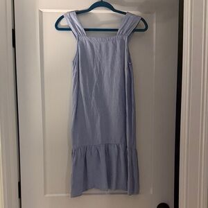 LOFT Light Blue Mini Dress